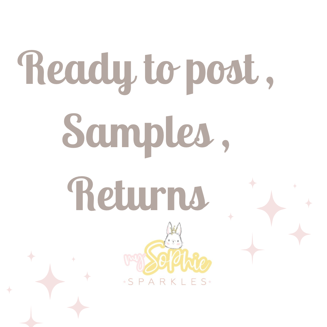 Ready to post / Sample / Returns